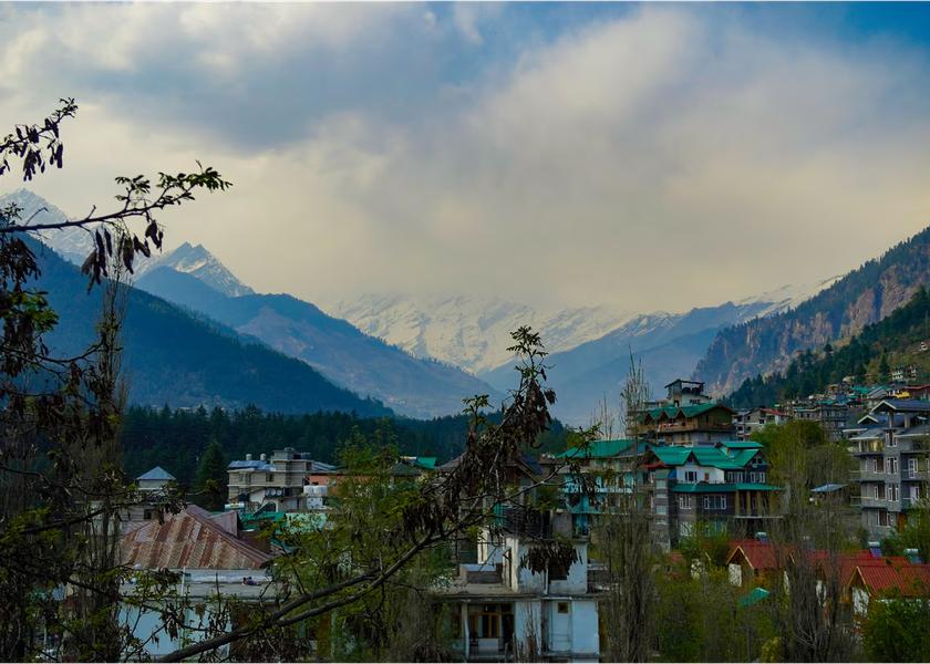 Himachal Pradesh Manali Hotel View