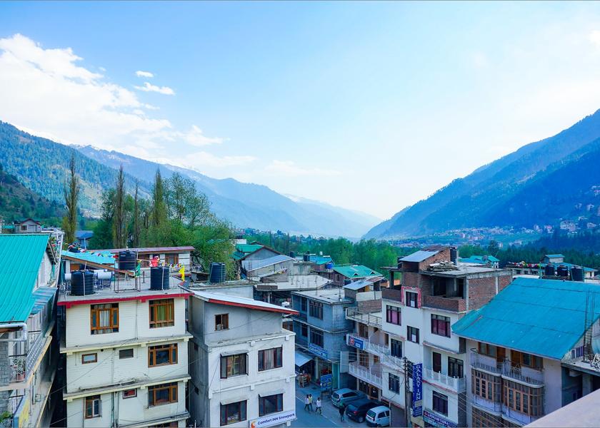 Himachal Pradesh Manali Hotel View