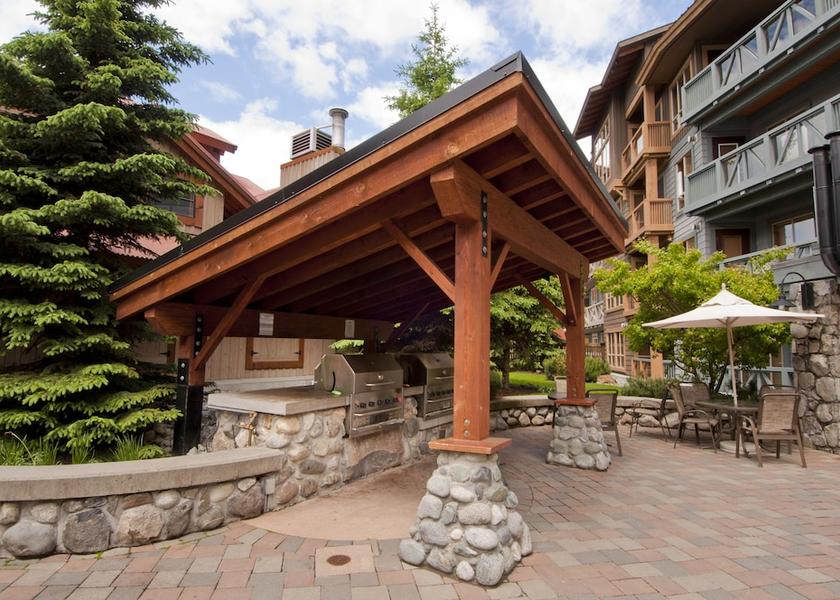 British Columbia Whistler BBQ/picnic area