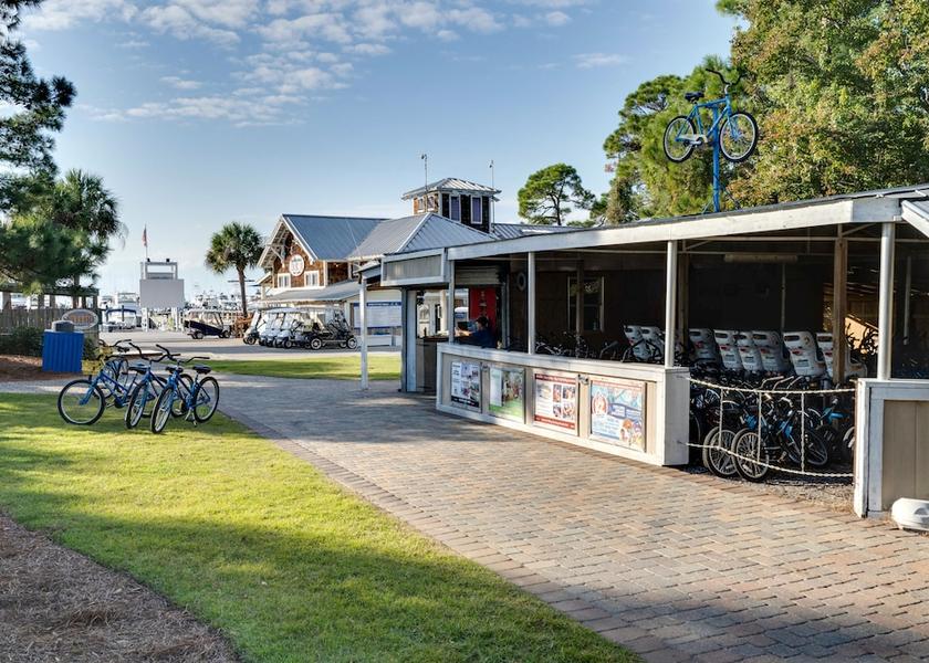 Florida Miramar Beach Bicycling