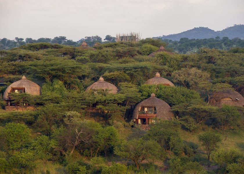 Mara Region Serengeti Aerial view