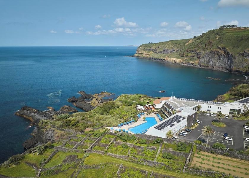Azores Lagoa Aerial view