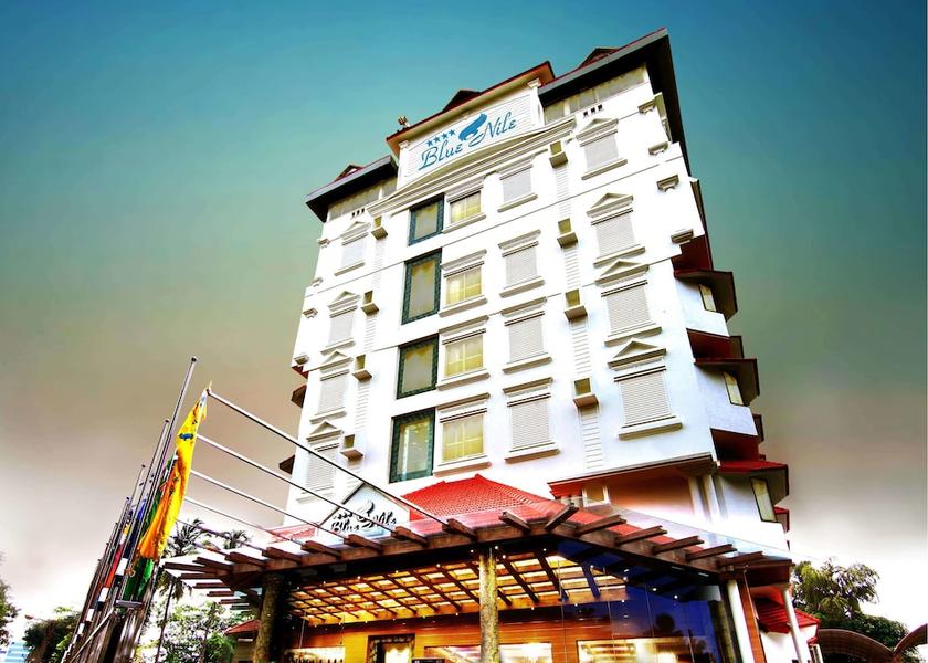 Kerala Kannur Front of property - evening/night