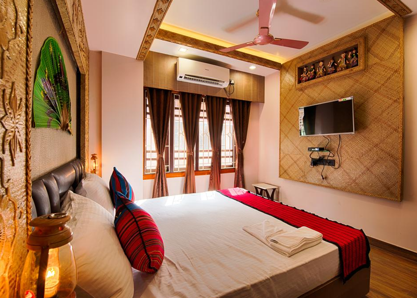 West Bengal Siliguri DELUXE DOUBLE BEDED ROOM