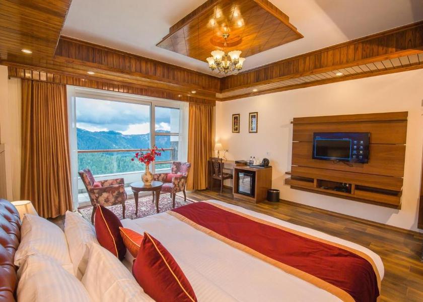 Himachal Pradesh Mashobra Luxury Valley View Room with Balcony