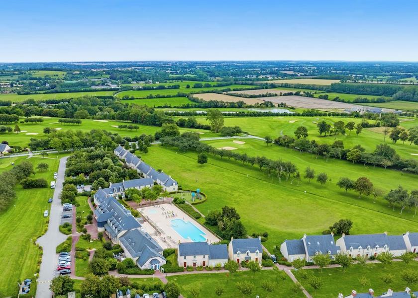 Normandy Port-en-Bessin-Huppain Aerial view