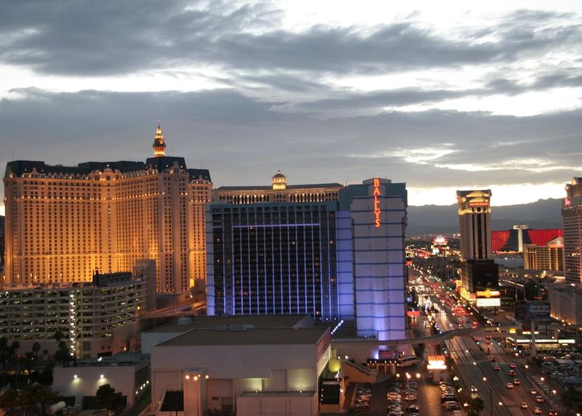 Nevada Las Vegas Front of property - evening/night
