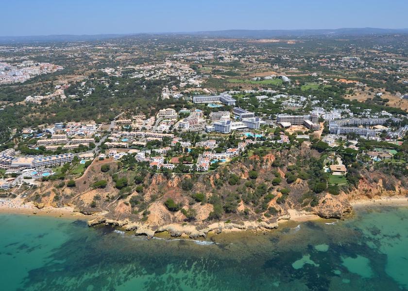 Faro District Albufeira Aerial View