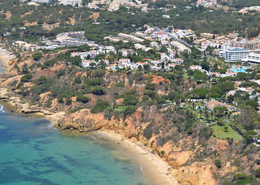 Faro District Albufeira Aerial View
