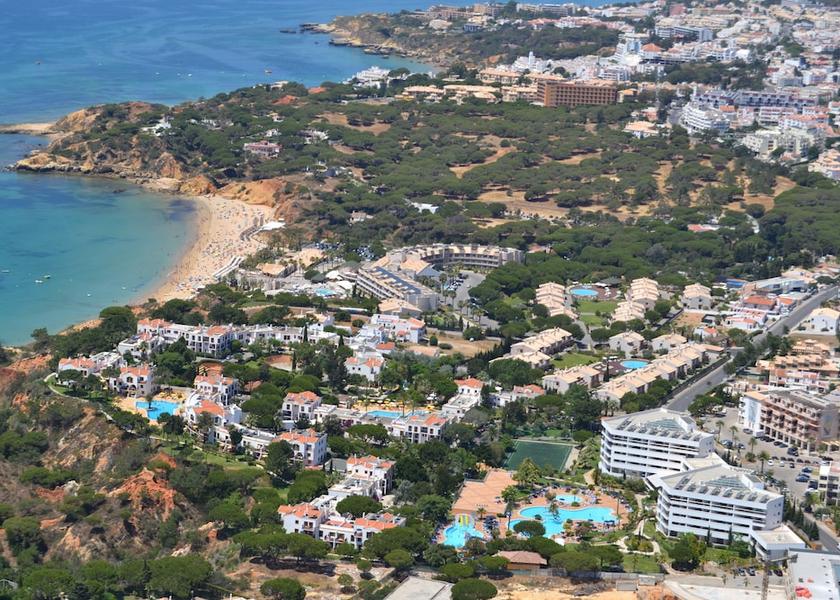 Faro District Albufeira Aerial View