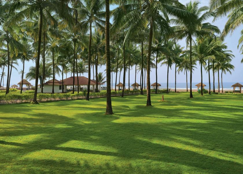 Maharashtra Ganpatipule Lawns - Palm Trees - Sea Views