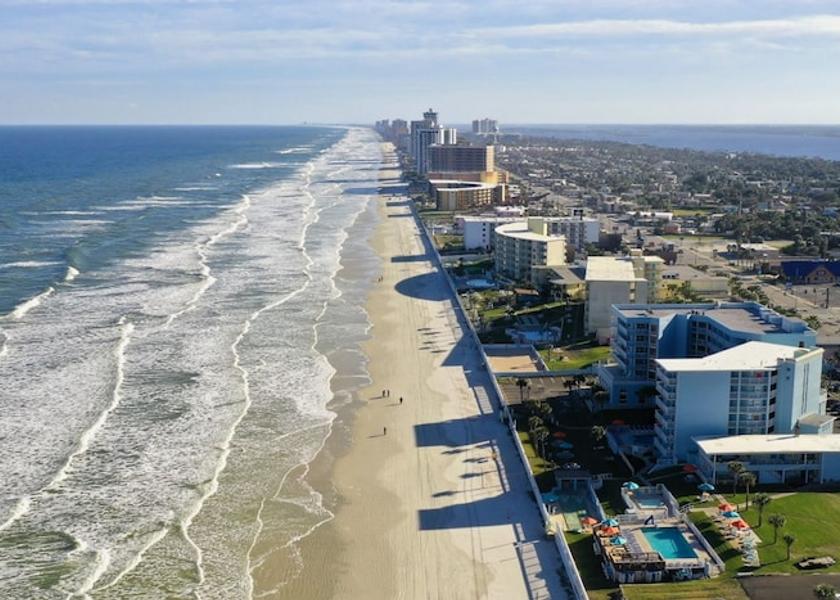Florida Daytona Beach Shores Exterior Detail