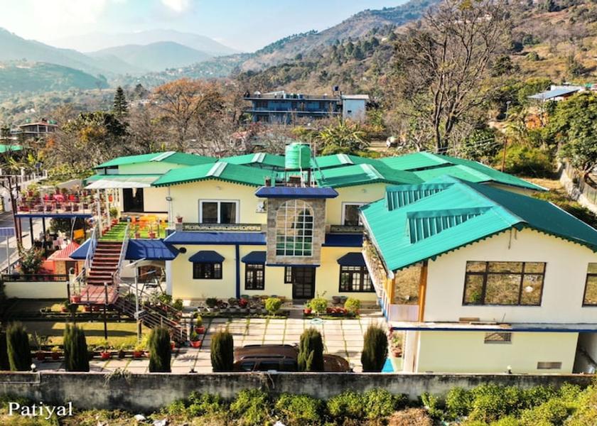 Uttarakhand Bhimtal Aerial view