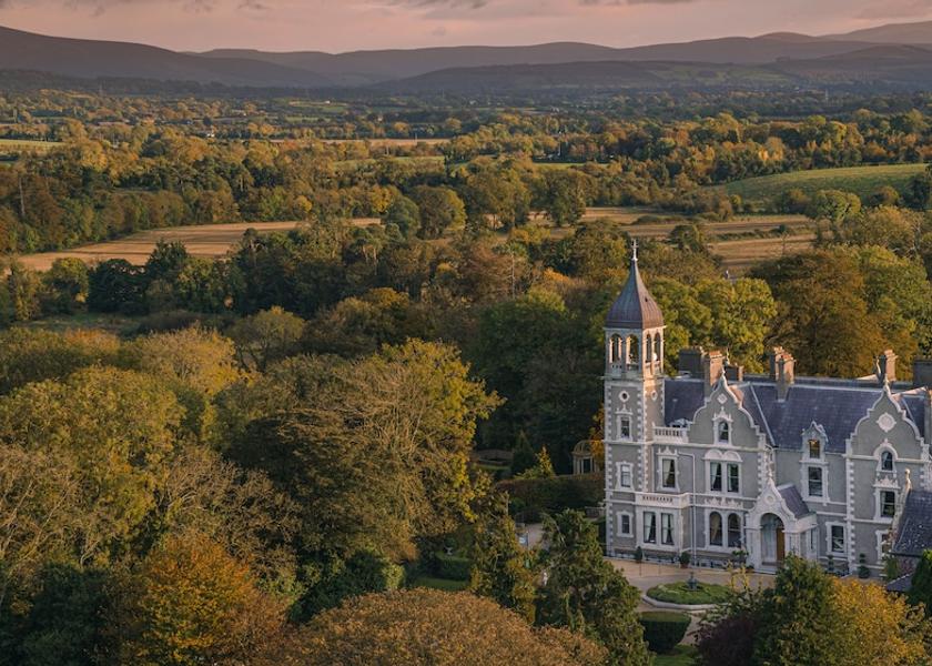 Kildare (county) Naas Aerial View