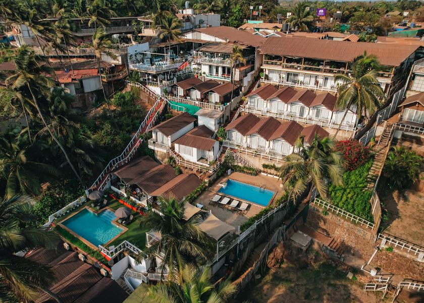 Goa Vagator Hotel View