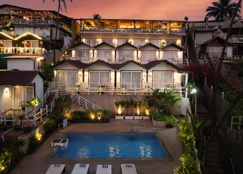 Goa Vagator Hotel Exterior