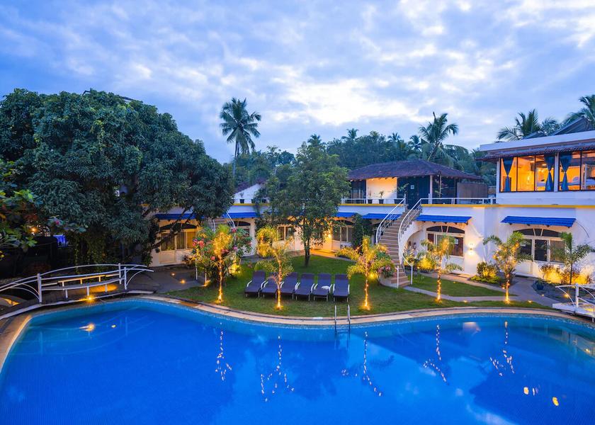 Goa Chapora Hotel View