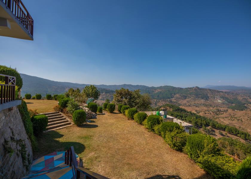 Uttarakhand Almora Hotel View