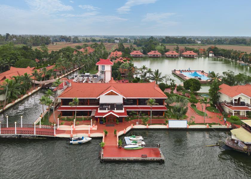 Kerala Alleppey Hotel View