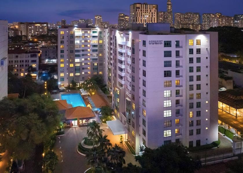 Ho Chi Minh Municipality Ho Chi Minh City Front of property - evening/night