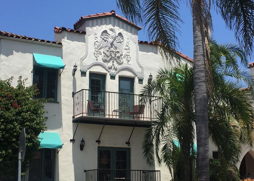 California Santa Barbara Facade