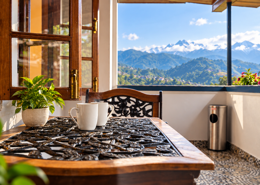 Sikkim Gangtok Hotel View