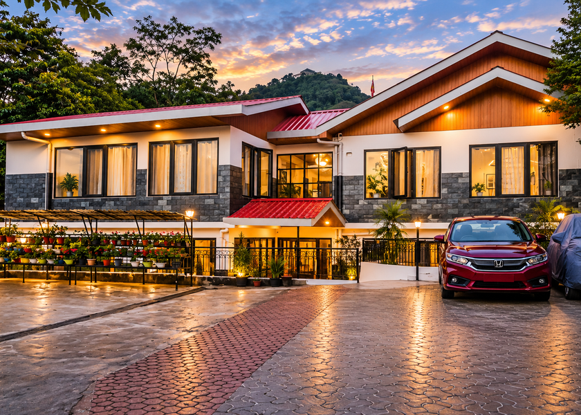 Sikkim Gangtok Hotel Exterior