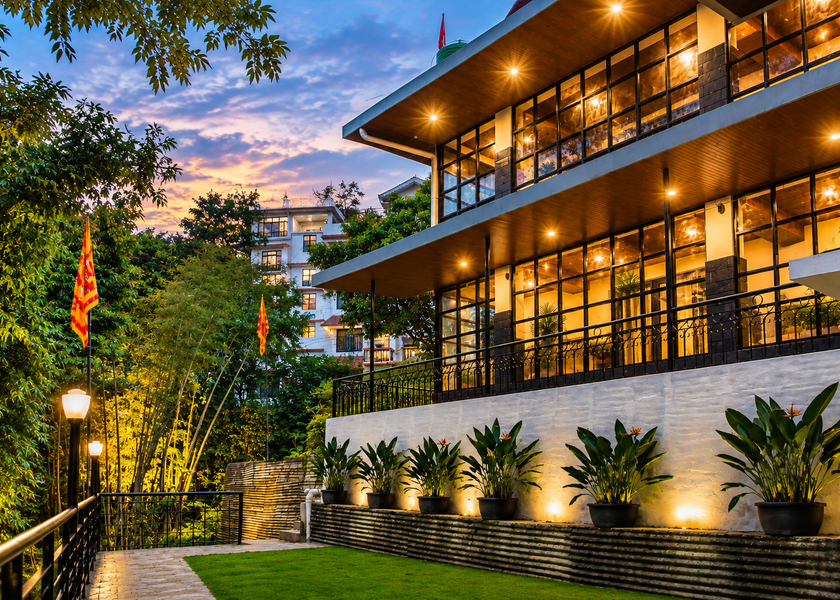Sikkim Gangtok Hotel Exterior