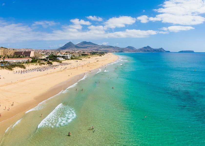Madeira Region Porto Santo Front of property