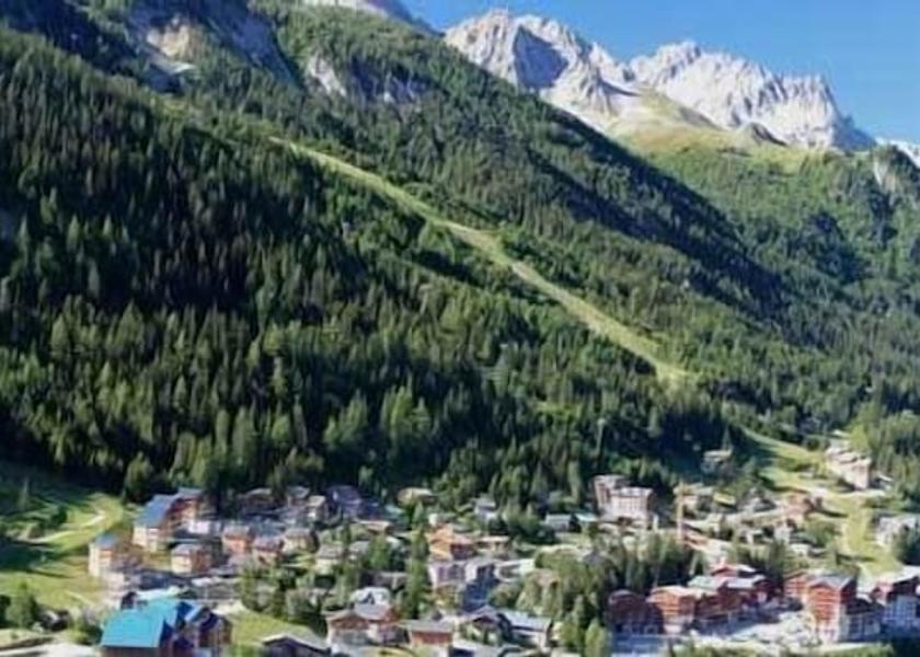 Auvergne-Rhone-Alpes Modane Aerial View