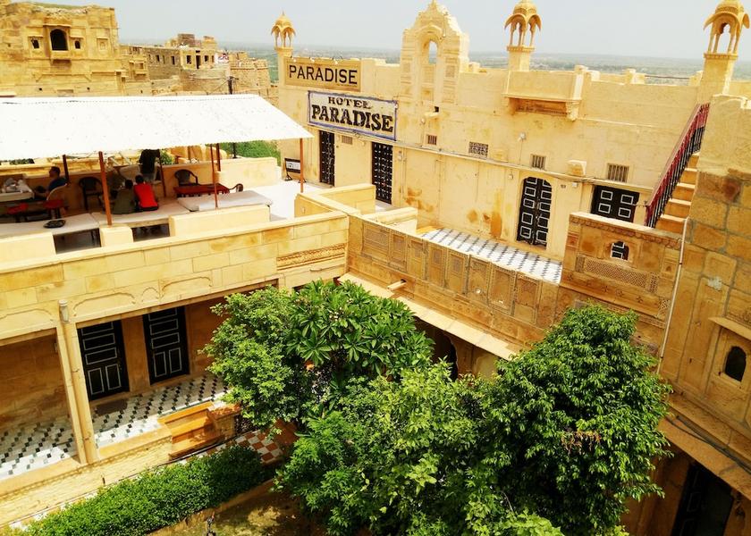 Rajasthan Jaisalmer Aerial view