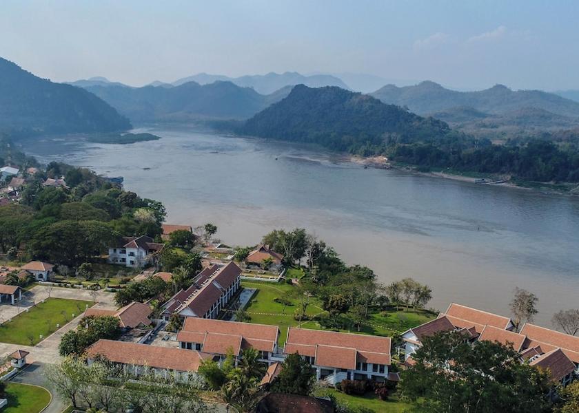 Luang Prabang Province Luang Prabang Aerial view