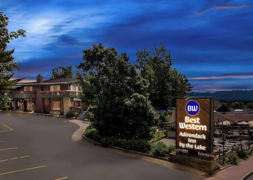 New York Lake Placid Exterior Detail