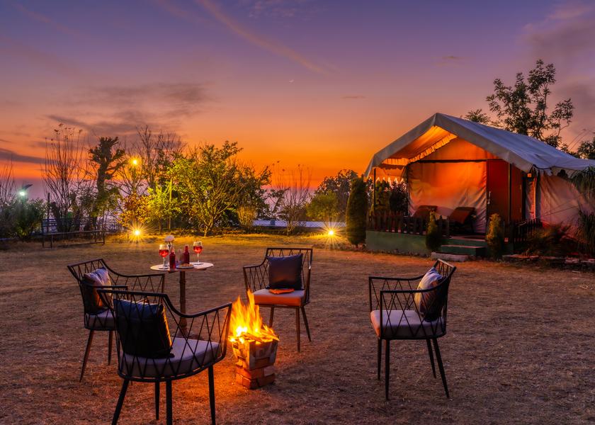 Uttarakhand Lansdowne Hotel View