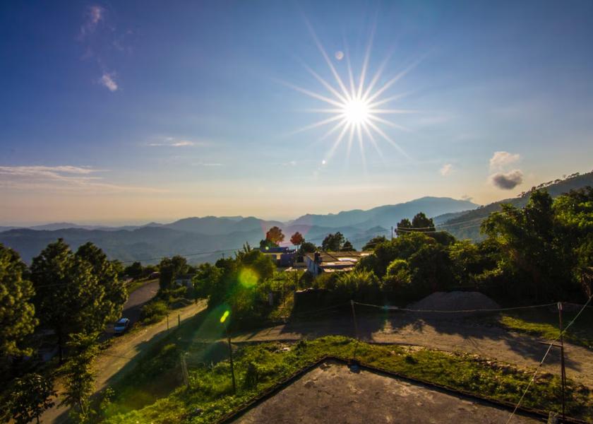 Uttarakhand Lansdowne Hotel View