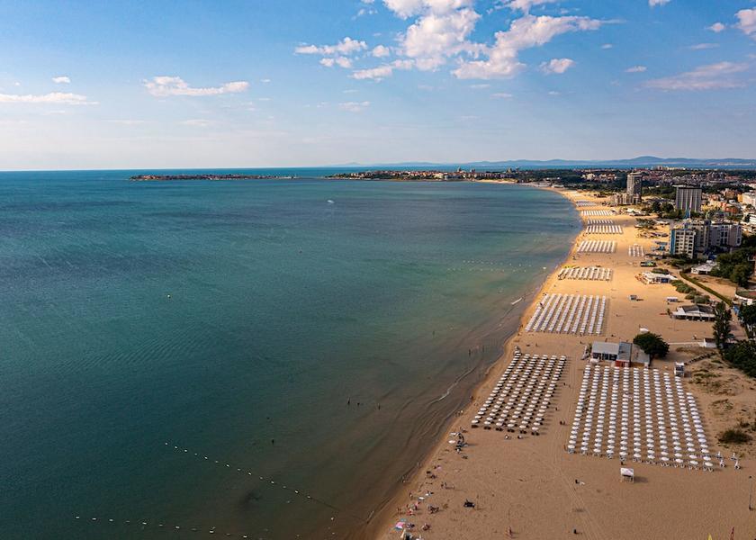Burgas Sunny Beach Aerial View
