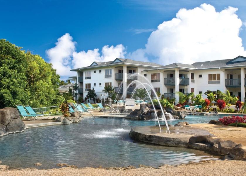 Hawaii Princeville Fountain