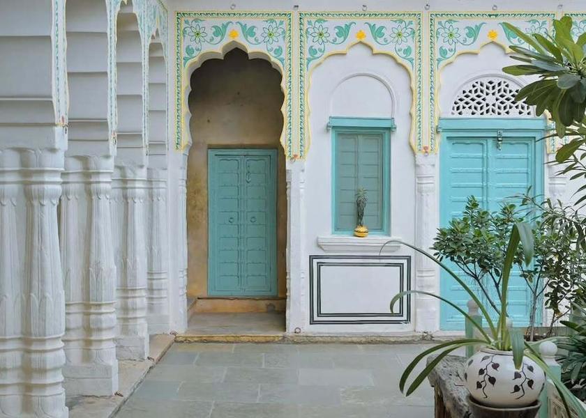 Rajasthan Mandawa Living area