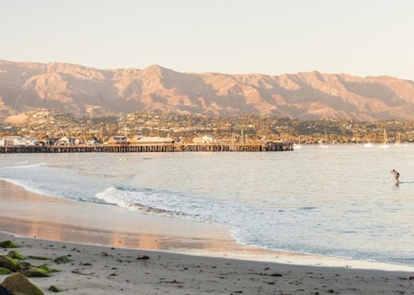 California Santa Barbara Beach