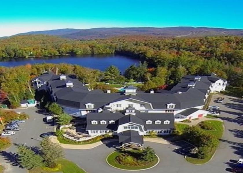 Quebec Mont-Tremblant Aerial view