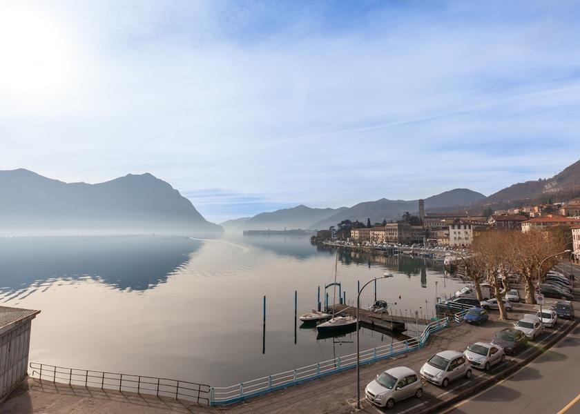 Lombardy Lovere Aerial View
