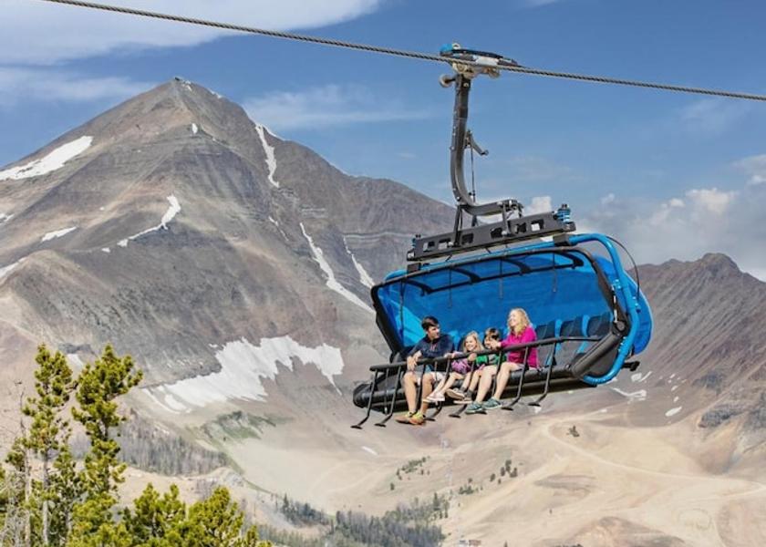 Montana Big Sky Snow and ski sports
