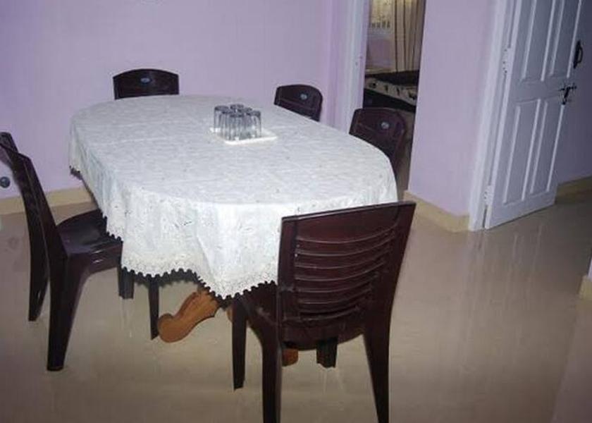 Karnataka Kudumangalore dining area