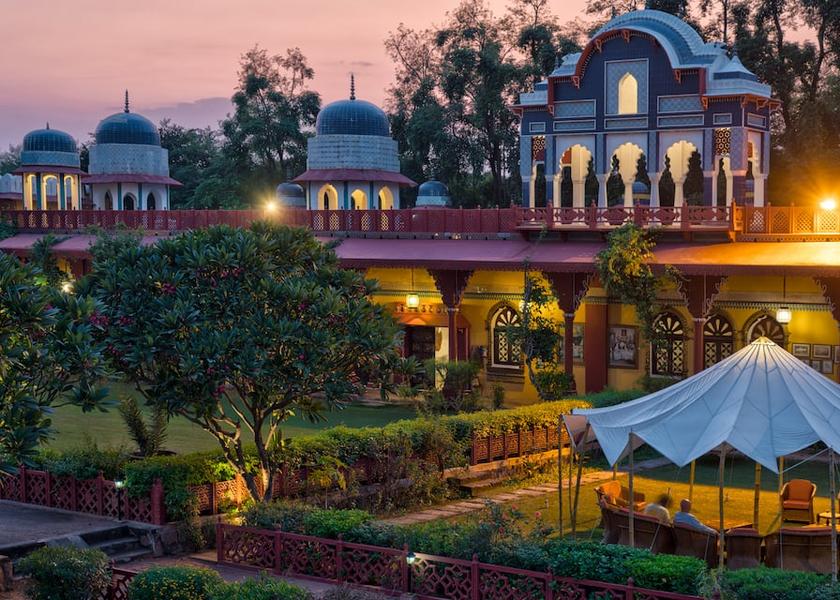 Madhya Pradesh Orchha Garden