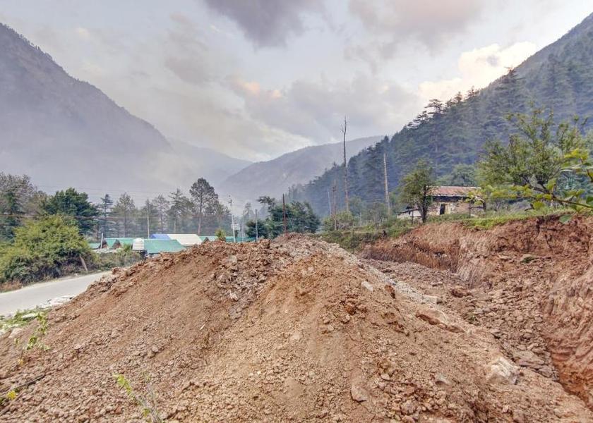 Himachal Pradesh Kasol Hotel View