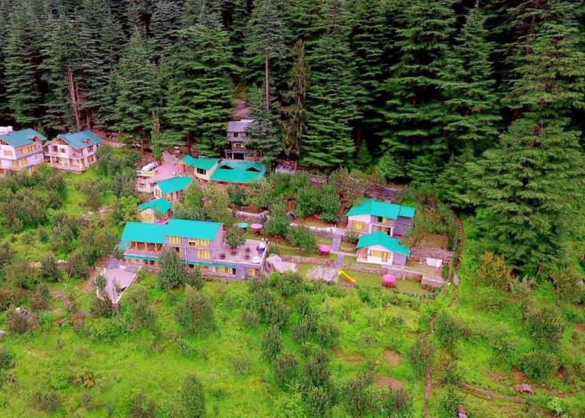 Himachal Pradesh Manali Hotel View