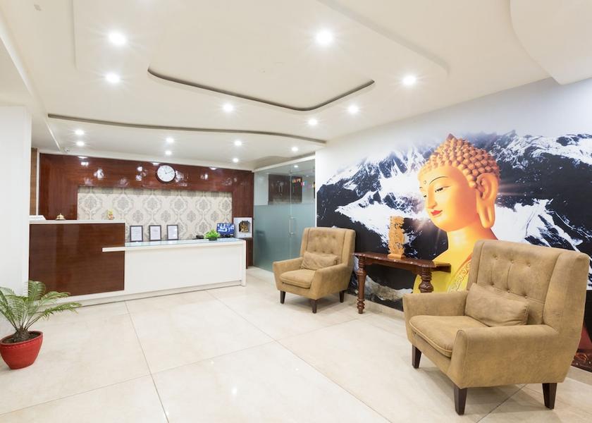 Himachal Pradesh Dharamshala Lobby sitting area