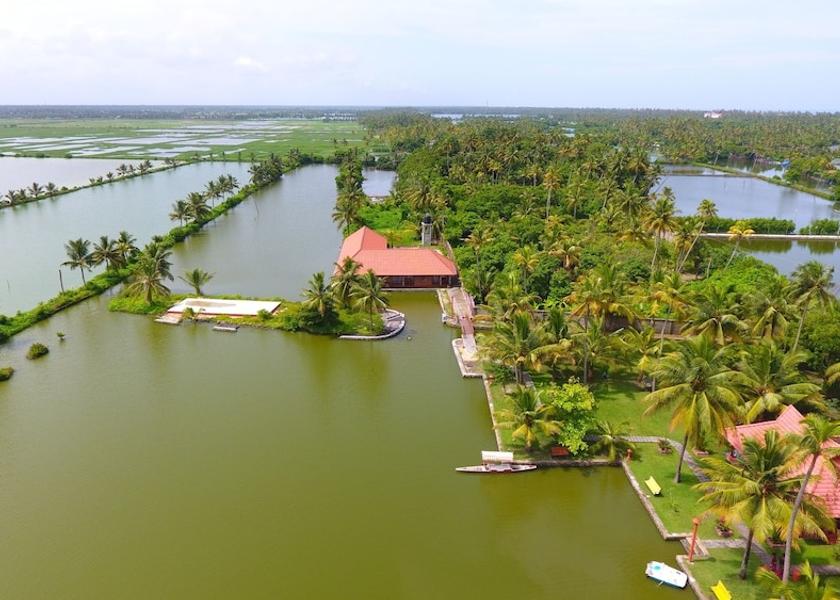 Kerala Kochi Aerial view
