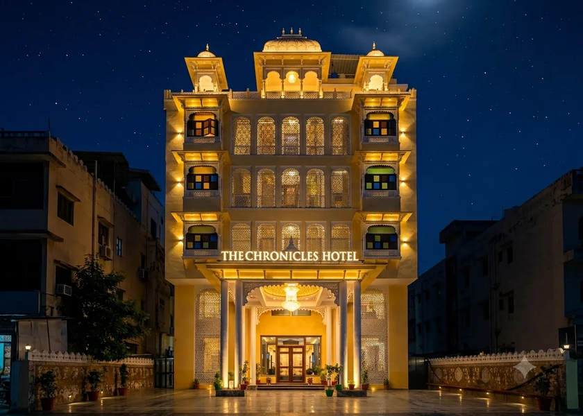 Rajasthan Udaipur Hotel Exterior