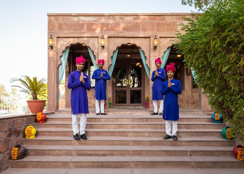 Rajasthan Jodhpur Property entrance